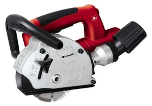 Einhell Wall Liner Chaser 125mm 1320W Includes 2x Diamond Cutting Discs And Carry Case Drag Cut Softstart - TC-MA 1300