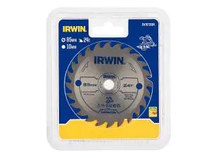 IRWIN 85mm General Purpose Saw Blade with 24 Teeth for Precision Cutting and Durability