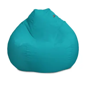 rucomfy Outdoor Water Resistant Slouchbag Beanbag - Turquoise