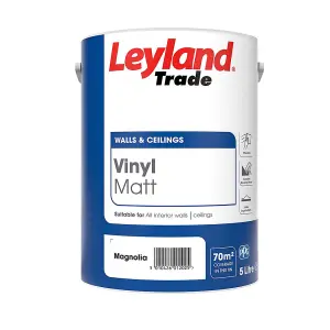 Leyland Trade Vinyl Matt Magnolia 5L