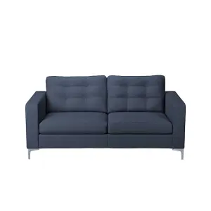 Furniture Stop - Hanover 3 Seater Sofa With Chrome Legs