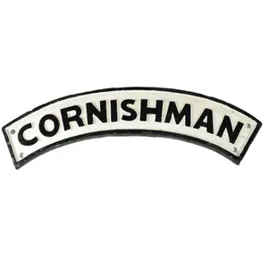 Cornishman Cast Iron Sign Plaque Door Wall House Fence Gate Post Garden