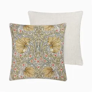 William Morris Pimpernel Butterscotch Cushion