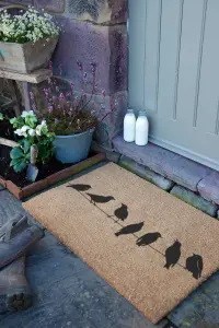 Birds On Wire Doormat (90 x 60cm)