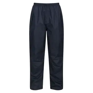 Regatta Professional Linton Waterproof Over Trousers Navy Blue - S