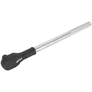 500mm 24-Tooth Flip Reverse Ratchet Wrench - Durable Pear-Head Design