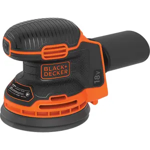 Black+Decker 18V 125mm 1.5 Li-ion POWERCONNECT Cordless Random orbit sander BDCROS18