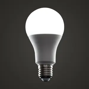 ValueLights Pack of 2 High Power 15w LED ES E27 GLS Energy Saving Long Life Bulb - 6500K Cool White