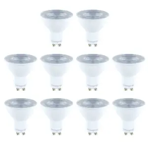 Integral LED GU10 10 Pack: 3.6W 2700K Warm White