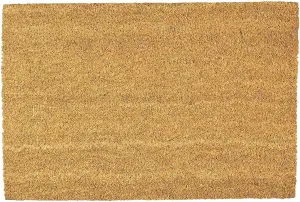 Coco & Coir Door Mats Indoor Outdoor Non Slip Natural Coir Entrance Welcome Mat 40cm x 60cm THE CANVAS