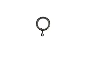 GoodHome Antiki Antique brass effect Curtain ring (Dia)19mm, Pack of 10