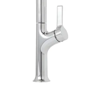 Cooke & Lewis Pelenu Chrome effect Side lever Tap