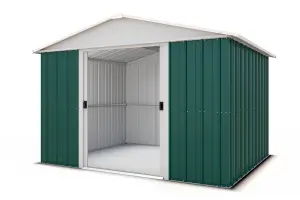 Yardmaster Emerald Deluxe Metal Shed 1013GEYZ