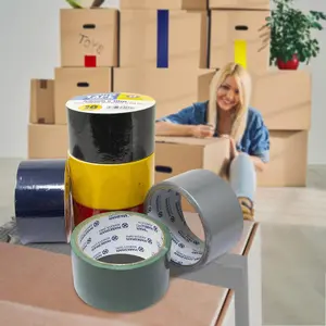 6pc Gaffer Tape 48mm X 10m Mesh Gaffa Duct Cloth Waterproof Rolls Assorted New