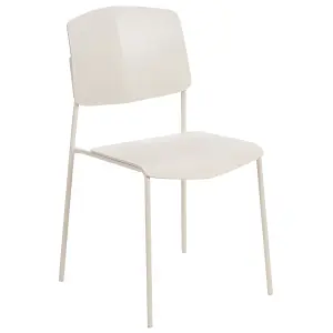 Set of 4 Dining Chairs ASTORIA Beige