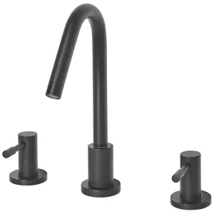 Beliani Modern Sink Faucet KALAMBO Black