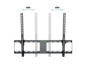 Multibrackets M Universal Tilt Wallmount Large, for TVs 55-75" - Black