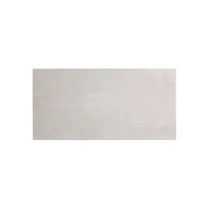 Johnson Tiles Urban Concrete White Matt Stone effect Ceramic Indoor Wall & floor Tile, Pack of 6, (L)600mm (W)300mm