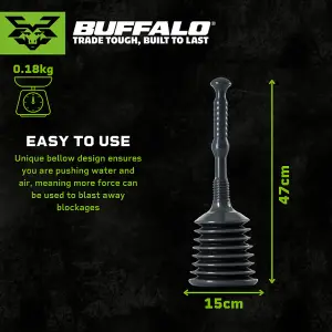 Buffalo Maxi Bath & Shower Plunger