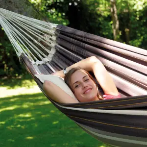 Amazonas Paradiso Family Hammock Post Perfect Hanging Set Café