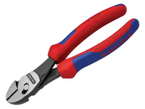 Knipex TwinForce Diagonal Cutters Multi-Component Grip 180mm