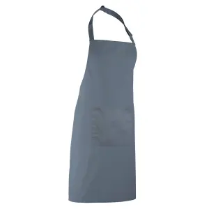 Premier Ladies/Womens Colours Bip Apron With Pocket / Workwear (Pack of 2)