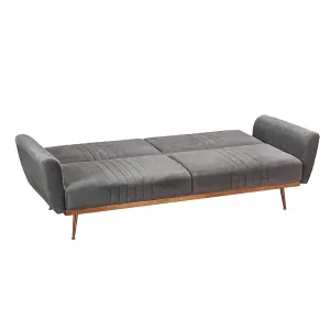 Nico Grey Click Clack Sofa Bed