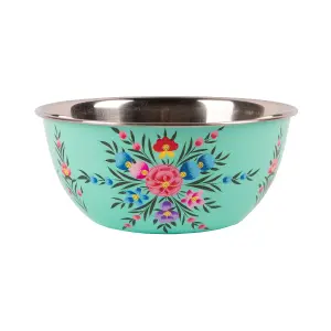 BillyCan - Picnic Bowl - 21.5cm  - Mint Pansy