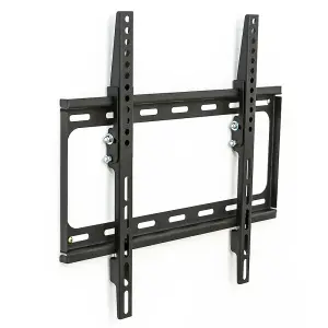 Television Bracket - 26 -75 inch screens, tiltable, width-adjustable TV wall mount - black