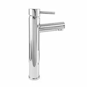 Nes Home Febia Tall Basin Mixer Tap Chrome