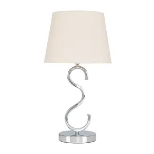 Champagne 48.5cm Table Lamp Beige / Yes