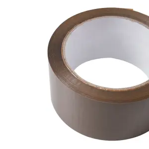 6 Rolls General Purpose Packing Parcel Tape - Brown 50mm x 60m