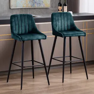 Bar Stool Wifrith (Set of 2) Blue