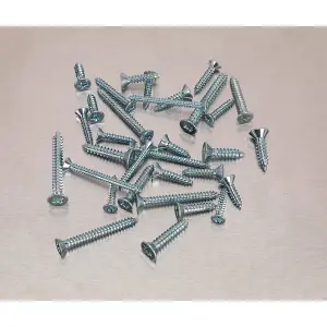 Sealey Self Tapping Screw Assorted 600 Pieces Countersunk Pozi Zinc DIN 7982