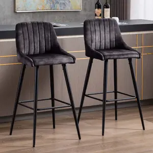 Bar Stool Wifrith (Set of 2) Black