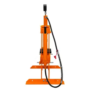 Hydraulic Shop Press 10 Ton Tonne Bench Mount Pressure Gauge Workshop Garage