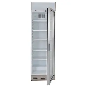 Contender 343L Commercial Glass Door Display Fridge