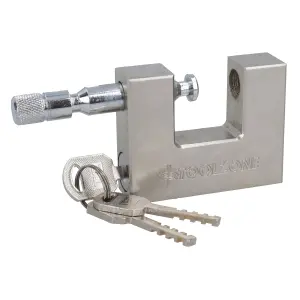 70mm Shutter Padlock Lock 3 keys Security Solid Shed Garage Storage