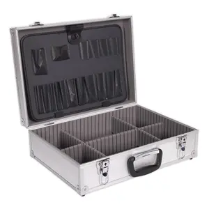 Sealey Tool Case Box Aluminium Square Edges Organiser Storage Workshop AP603