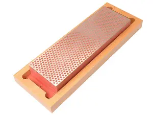 DMT - Diamond Whetstone 200mm Wooden Box Red 600 Grit Fine