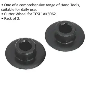 2 Pack Replacement Cutter Wheels for ys01120 Heavy Duty Pipe Cutter