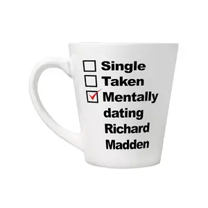 Grindstore Mentally Dating Richard Madden Mug White (One Size)