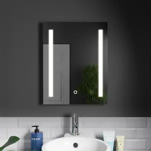 Harper & Harlow 390x500 Lynx LED Illuminated Bathroom Mirror