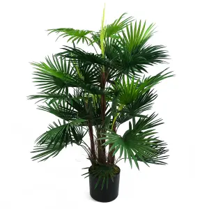 Fan Palm Artificial Tree 90cm - Realistic plant by Botanik