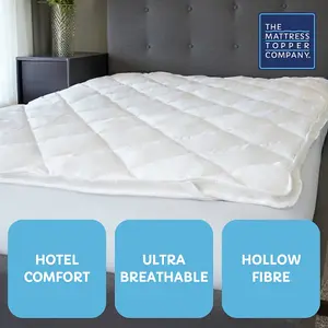 Double Comfort Mattress Topper 135x190