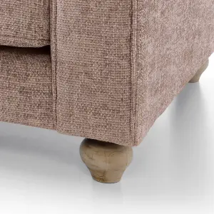 Ingrid Collection Cuddle Chair in Woodrose