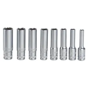 Magnusson 8 piece ¼" Deep Socket set