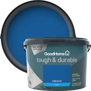 GoodHome Durable Valbonne Matt Emulsion paint, 2.5L