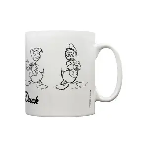 Disney Sketch Donald Duck Mug White (One Size)