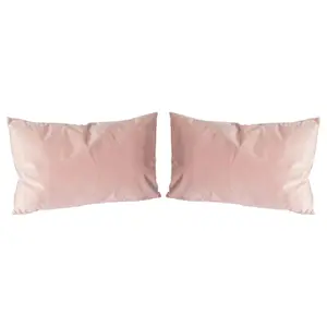 Rectangle Velvet Cushions - 60cm x 40cm - Pack of 2